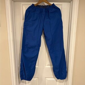 Lululemon Dog Walker Pants Blue and Gray Striped